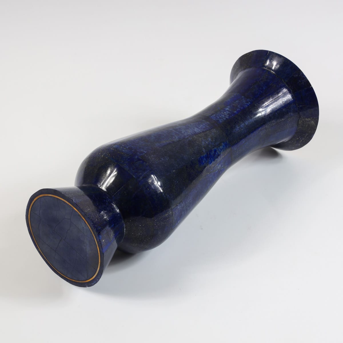 Vase Handmade Lapis Lazuli Vase Authentic