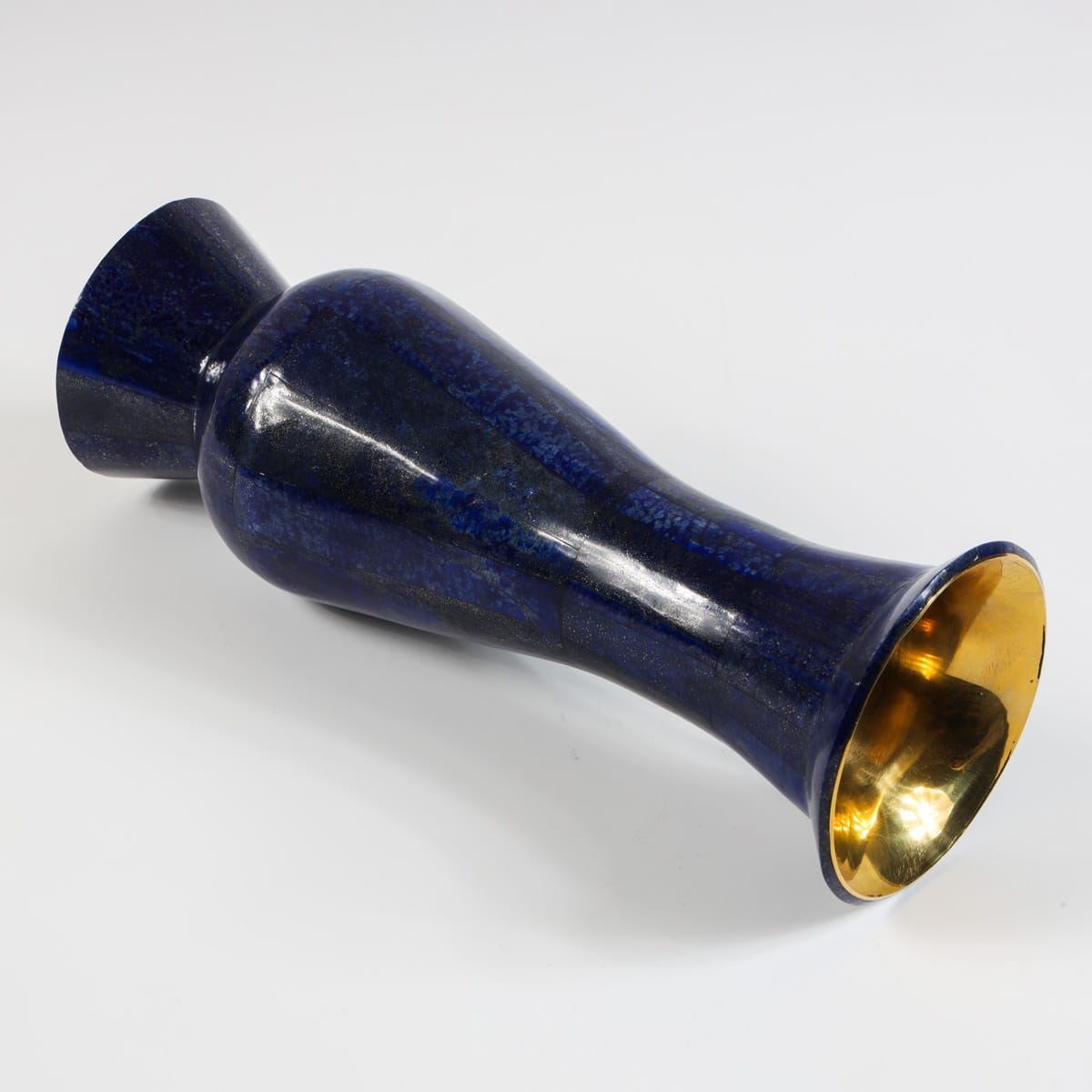 Vase Handmade Lapis Lazuli Vase Authentic