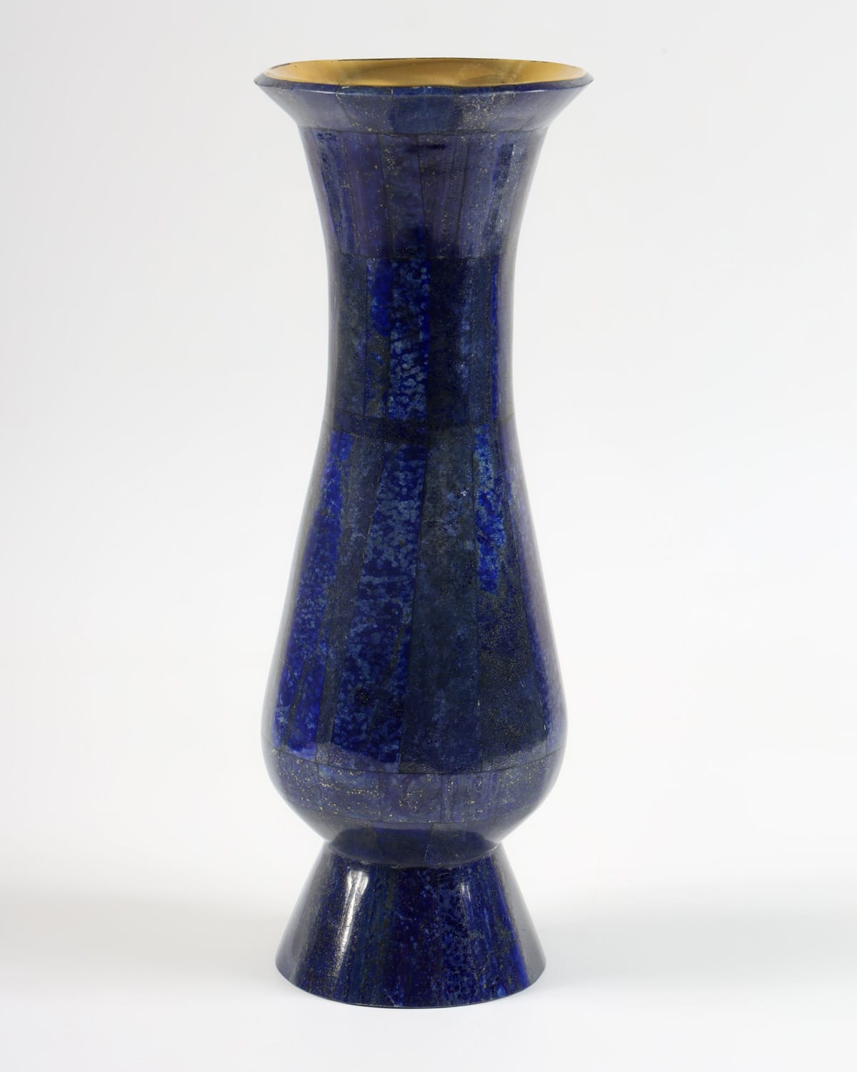 Vase Handmade Lapis Lazuli Vase Authentic