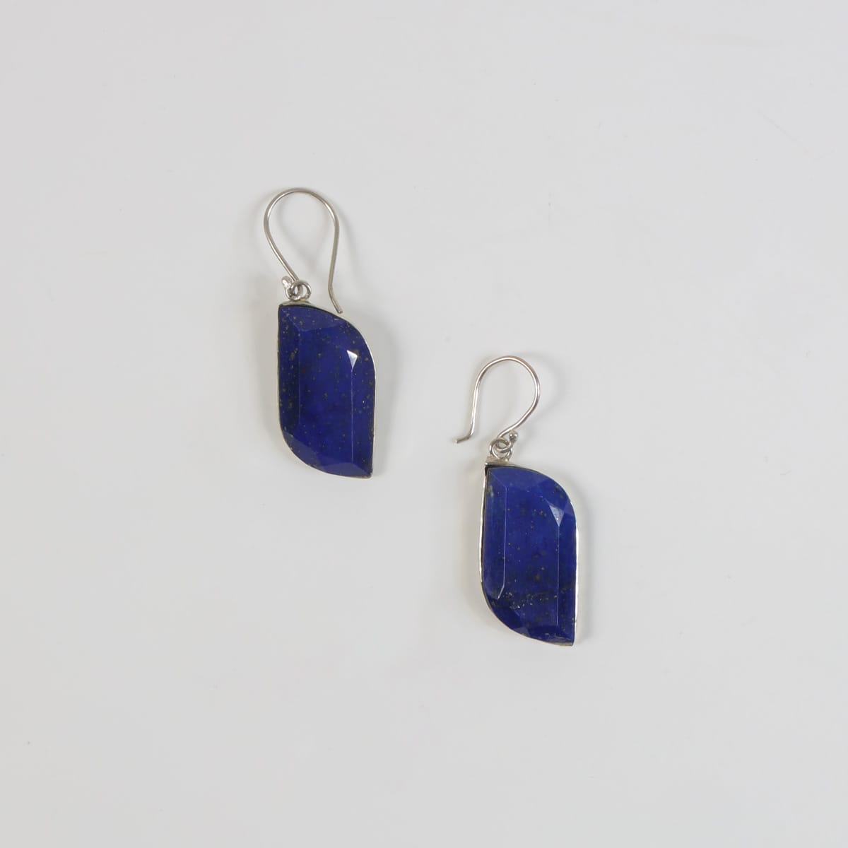 Lapis Set, necklace stone, ring, earrings lightweight