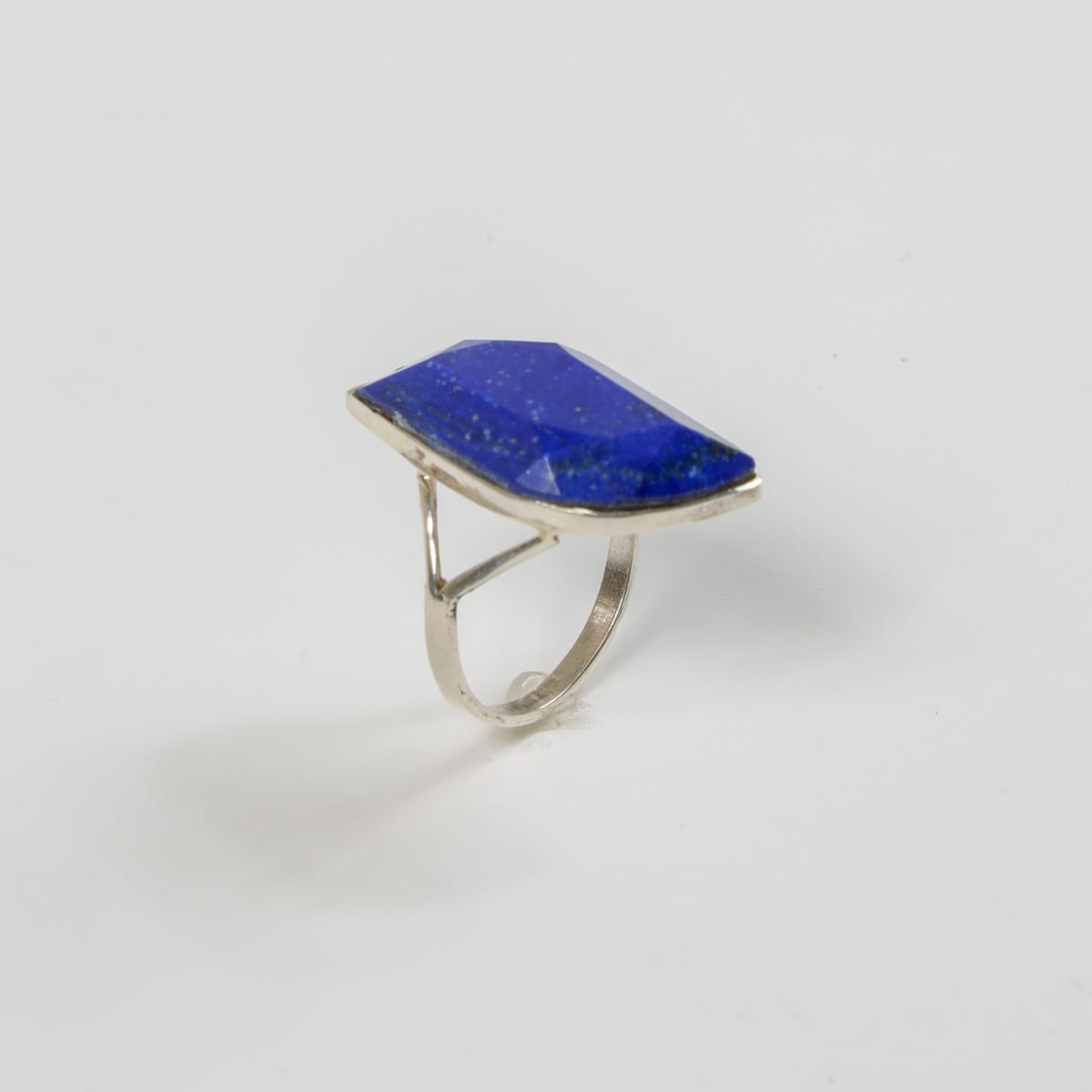 Lapis Set, necklace stone, ring, earrings lightweight