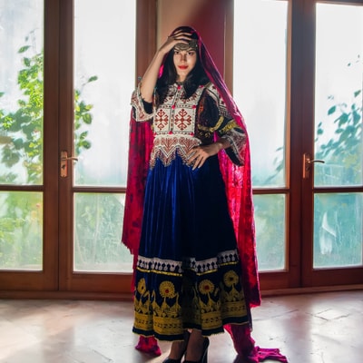 black babydoll dress puff sleeve Baltic Born Womens Sari Babydoll Dress | Washed Black main image 0