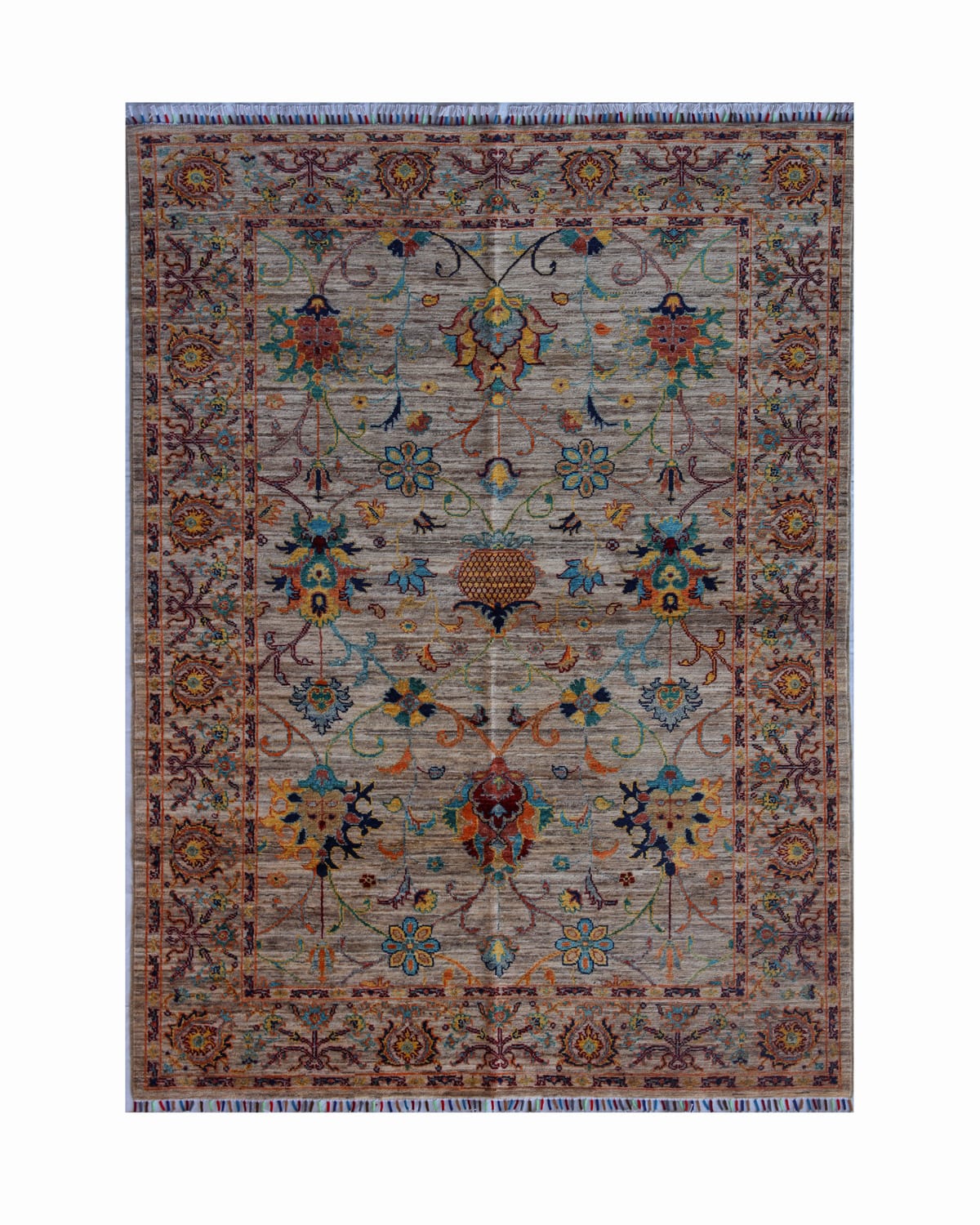 Cream Wool Rug - Soltani Design