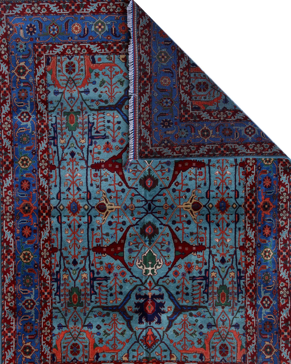 Luxury Blue Rug (83 x 59 inches)