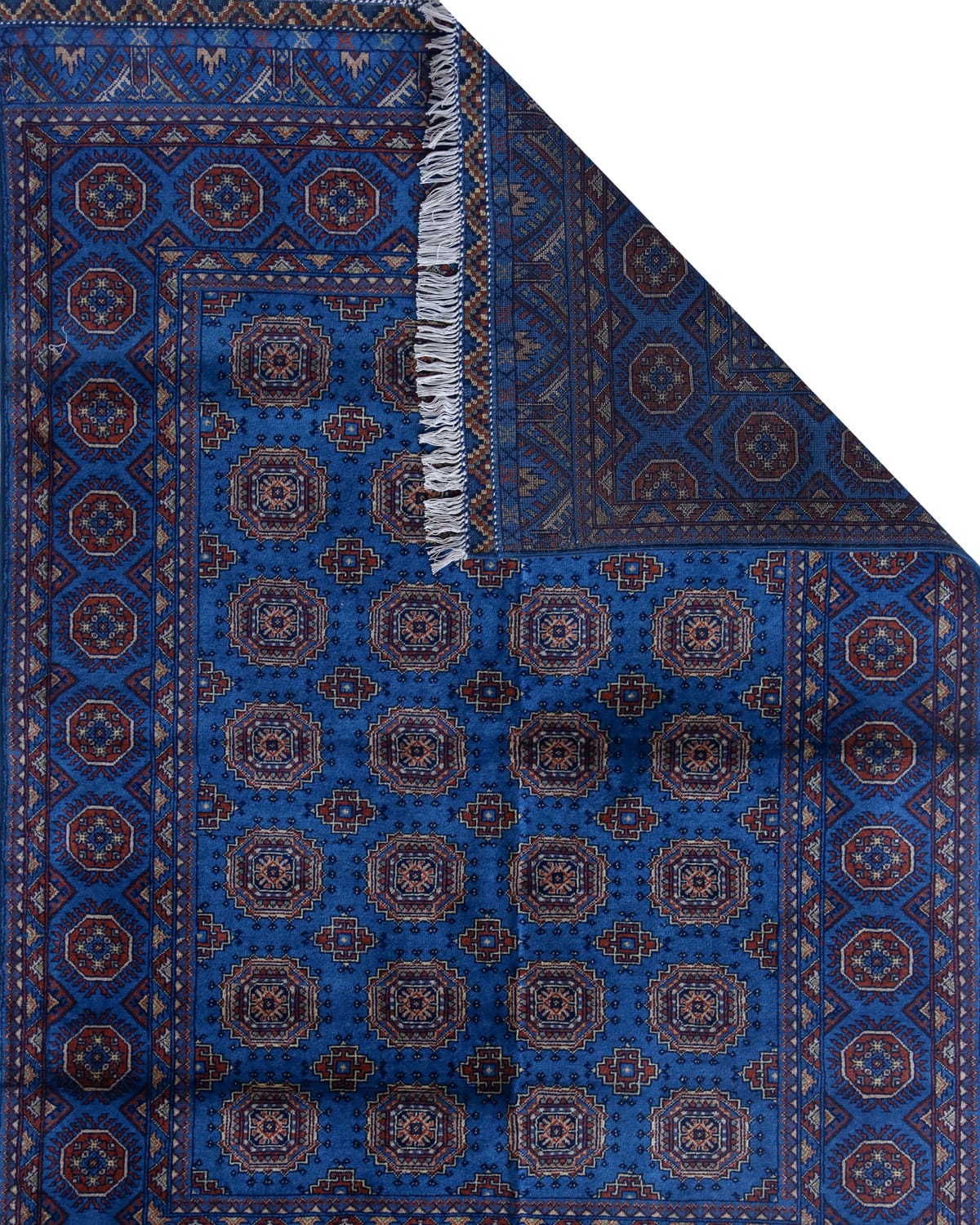 Sariq Design – Blue Belgian Wool Rug
