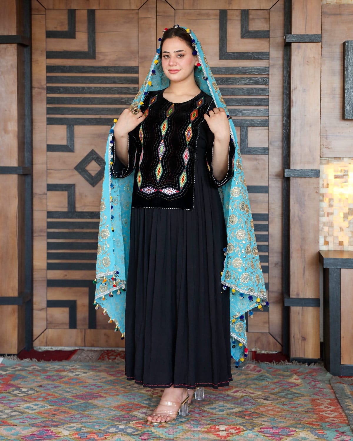 Women Black Color Dress