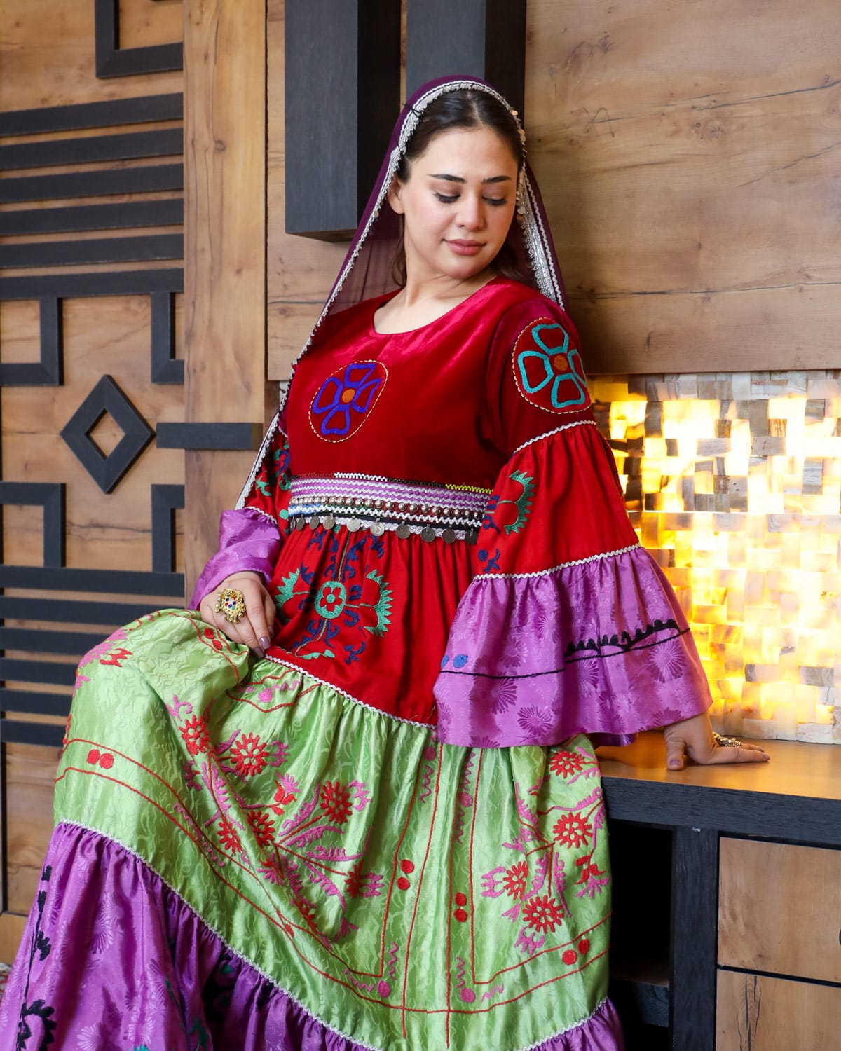 Tajik complete handmade embroidery