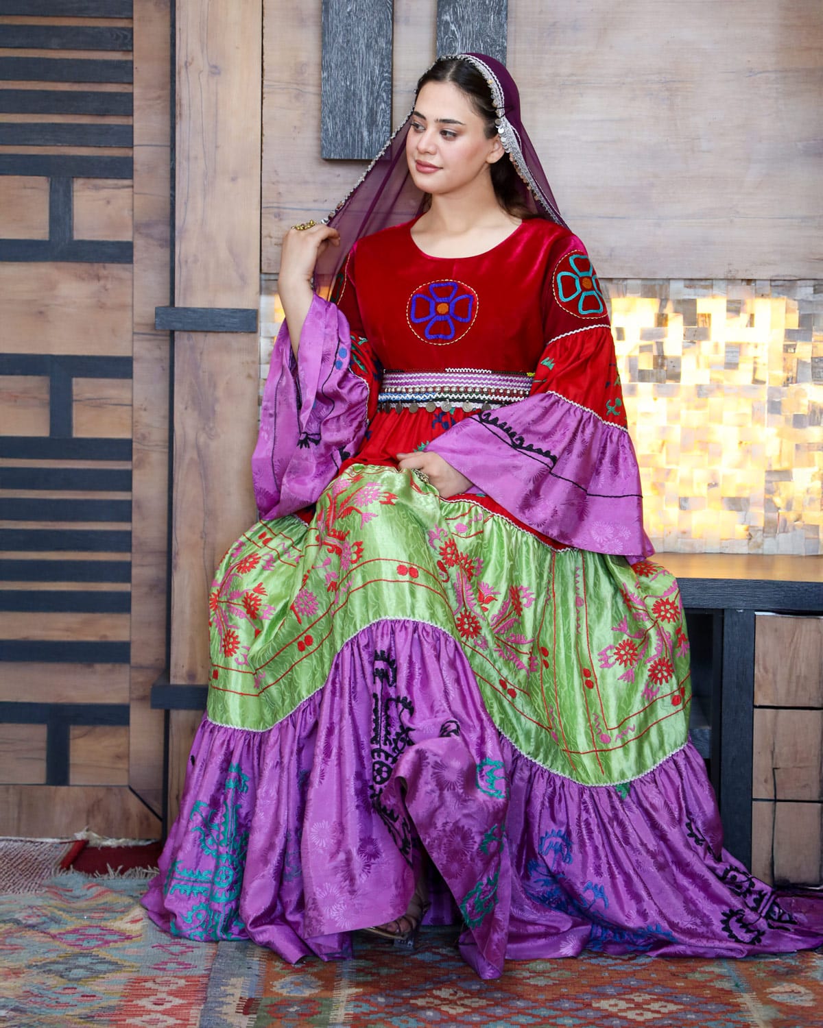 Tajik complete handmade embroidery