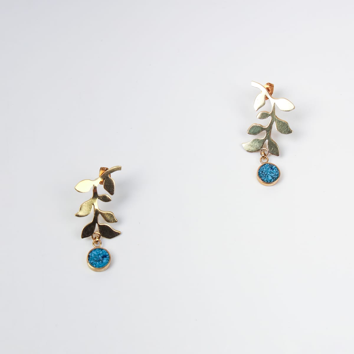 Silver Earrings – Handmade Gemstone