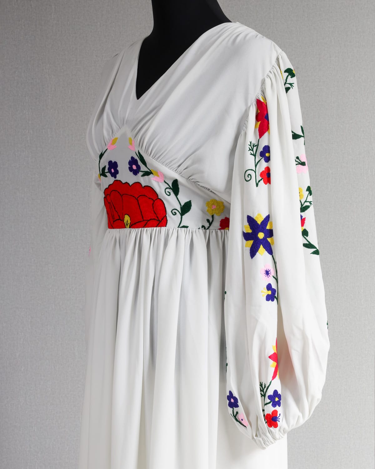 Hand-Embroidered Cotton Outfit