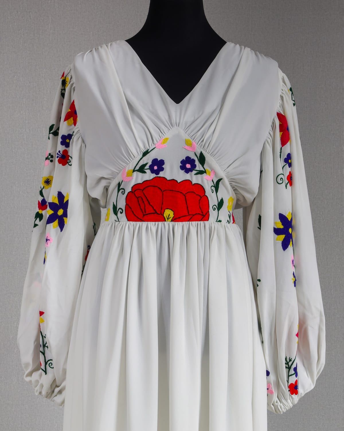 Hand-Embroidered Cotton Outfit