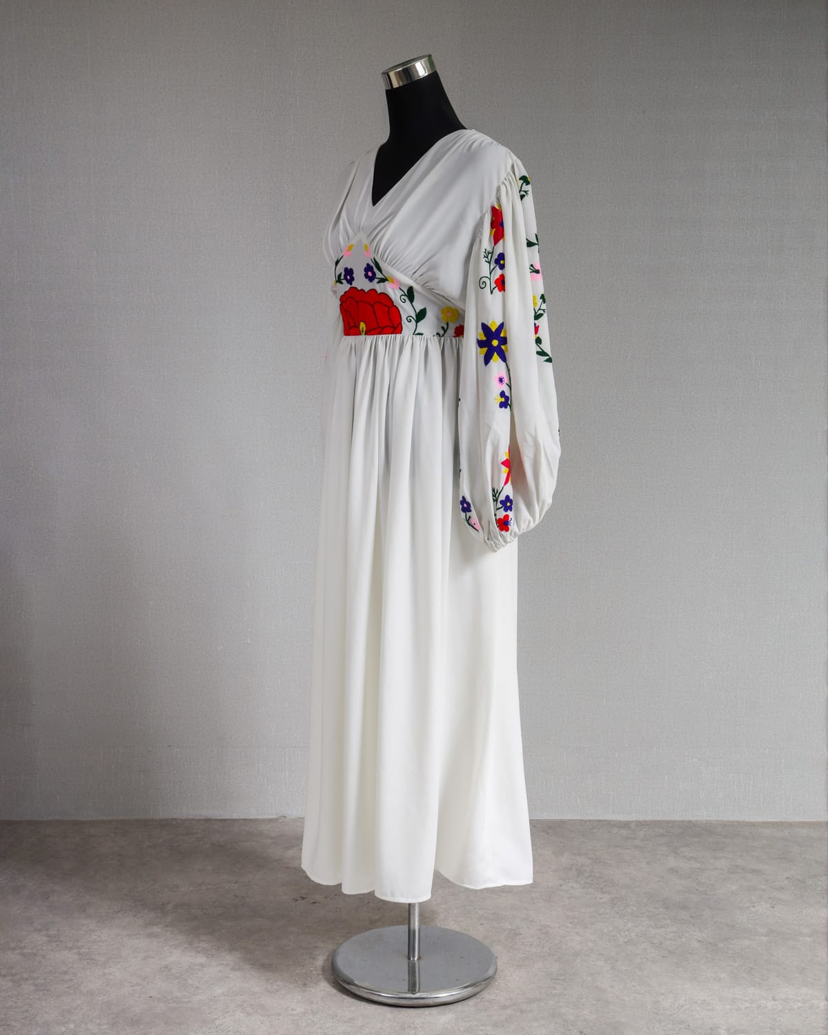 Hand-Embroidered Cotton Outfit