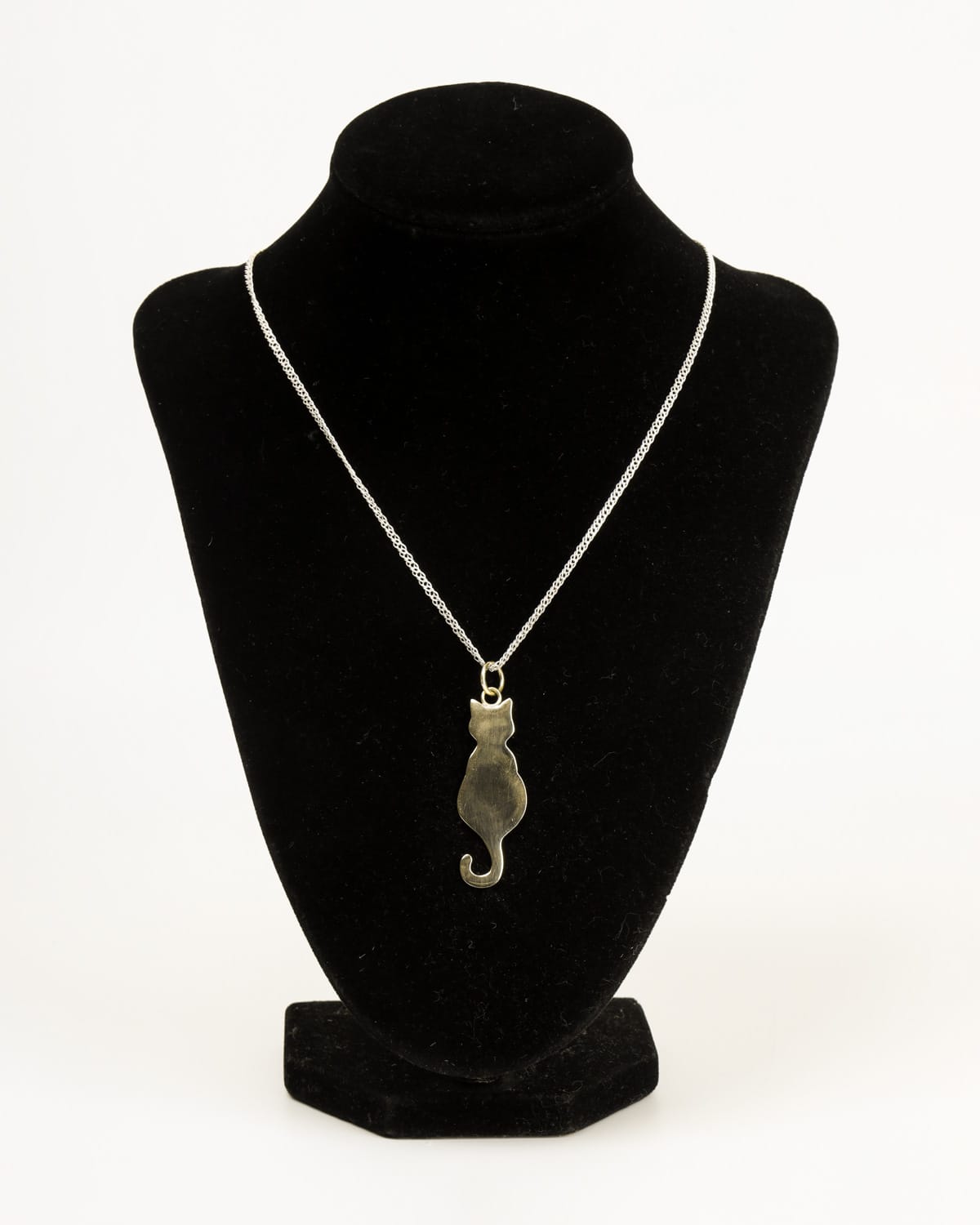 Cat Necklace, lightweight Gold plated