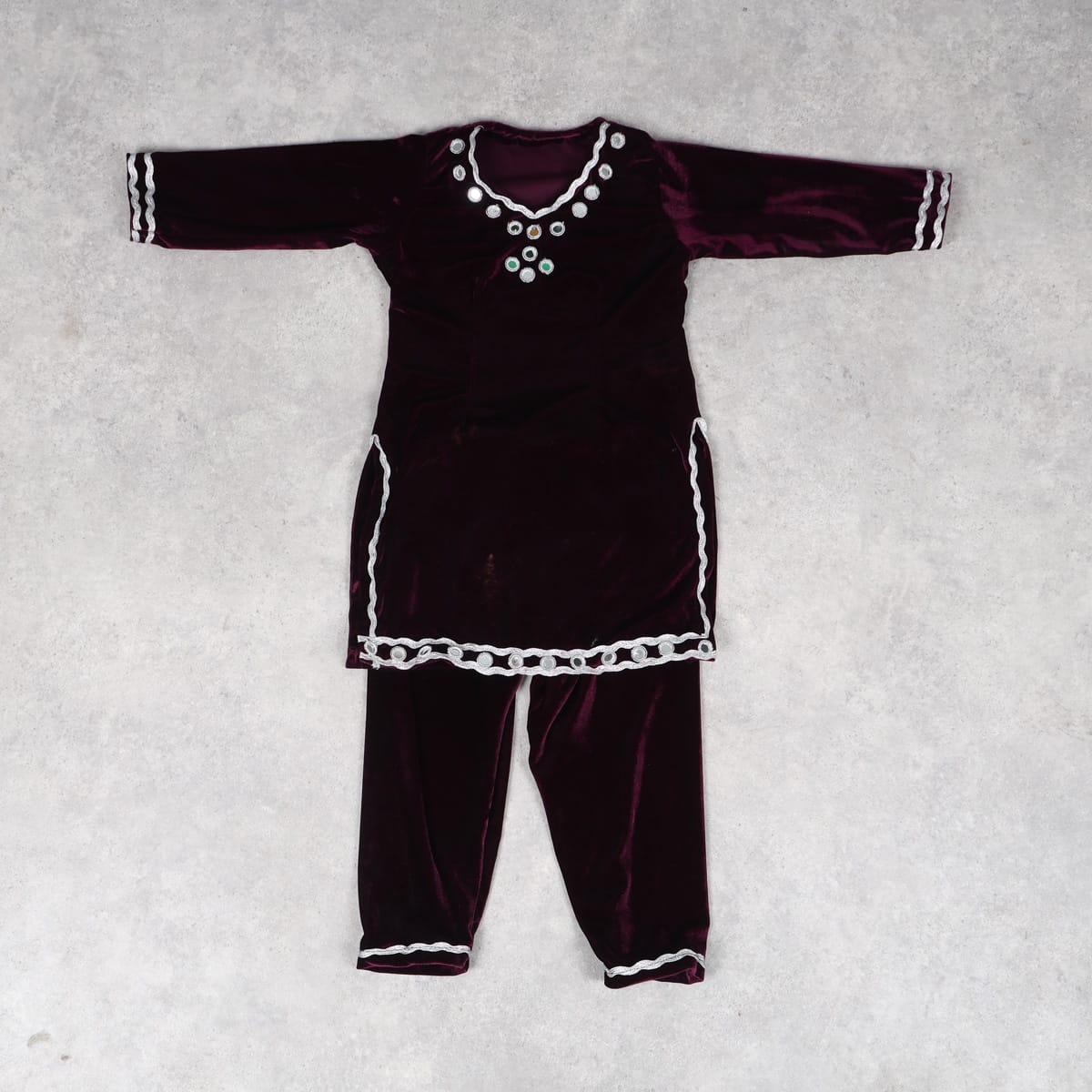 Handmade Black Afghan Girl Dress