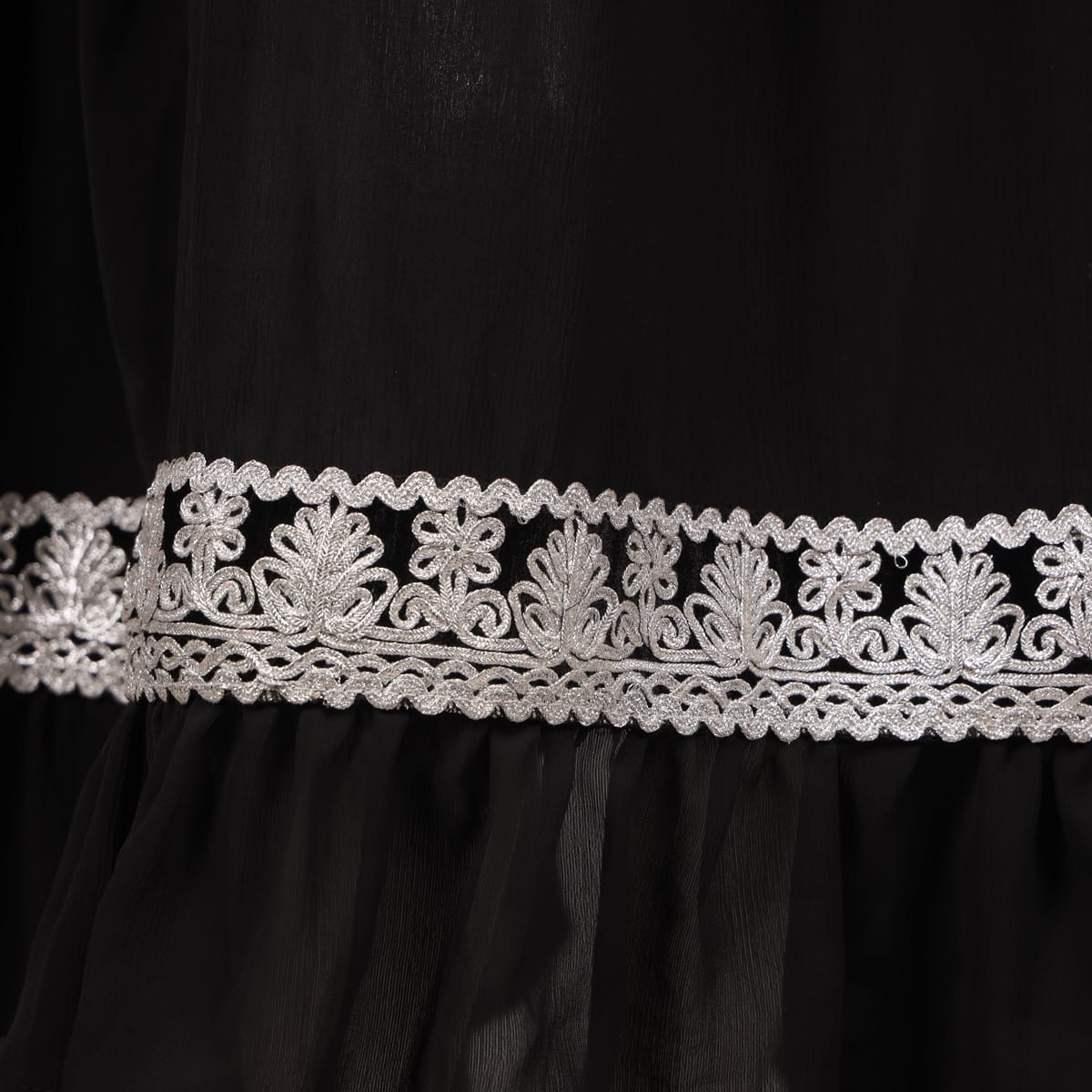 Handmade Black Afghan Dress