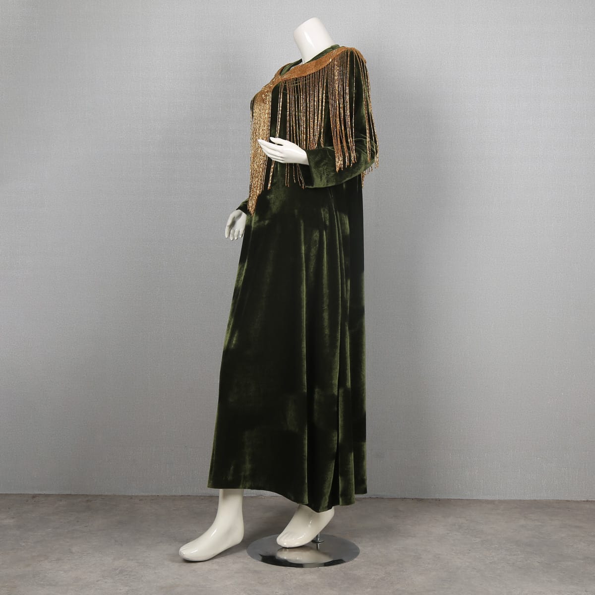 Handmade Afghan Dress with Yallan Embellishments 