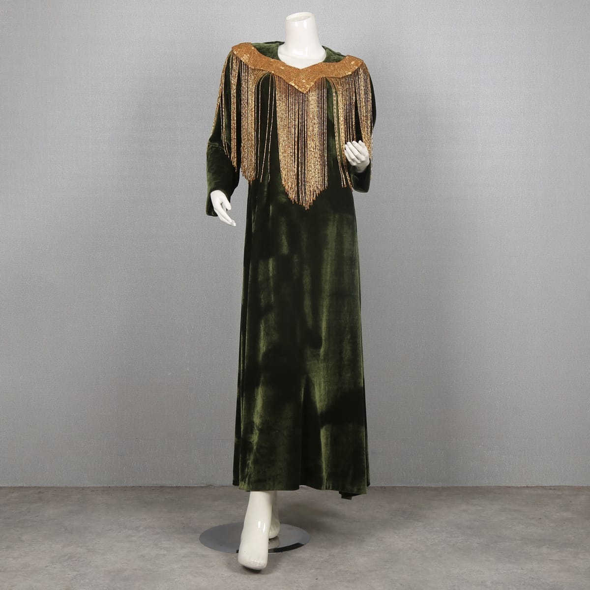 Handmade Afghan Dress with Yallan Embellishments 