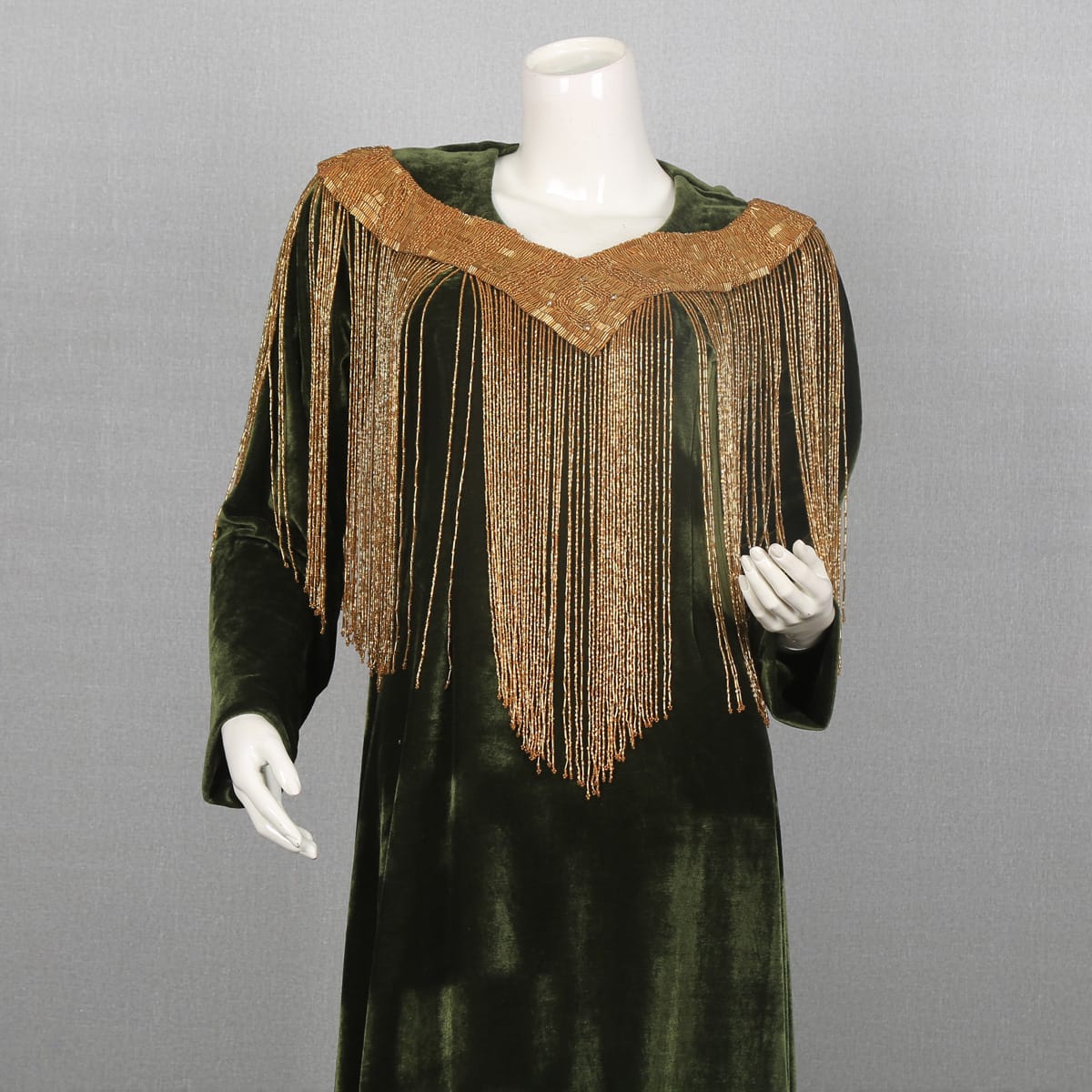 Handmade Afghan Dress with Yallan Embellishments 