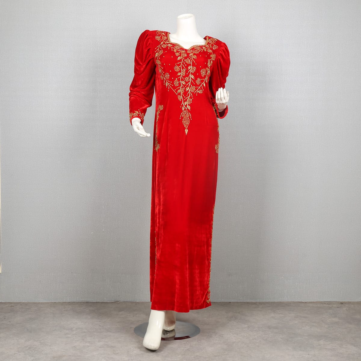 Handmade Guldozi Embroidered Afghan Dress
