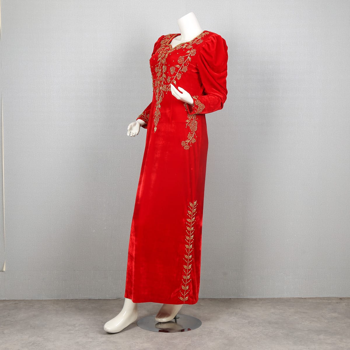 Handmade Guldozi Embroidered Afghan Dress