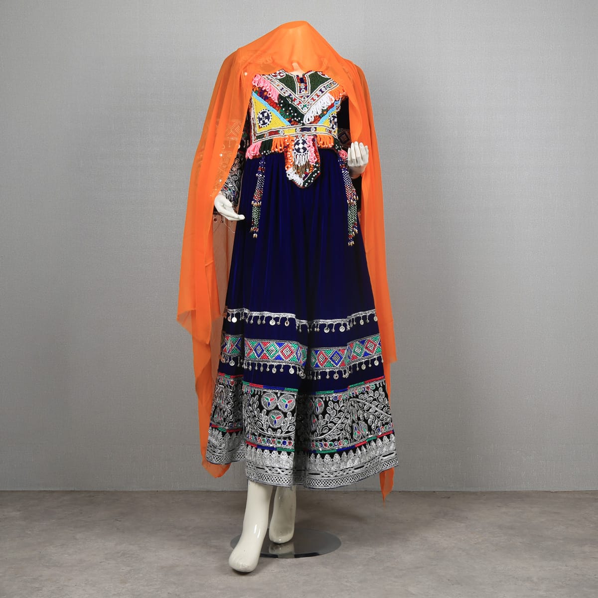 Handmade Gandi Afghani Dress