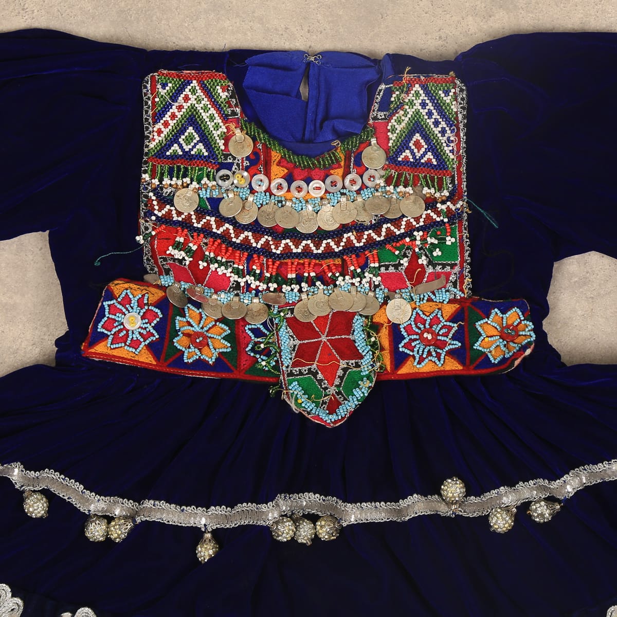 Handmade Baby Gandi Afghani Dress