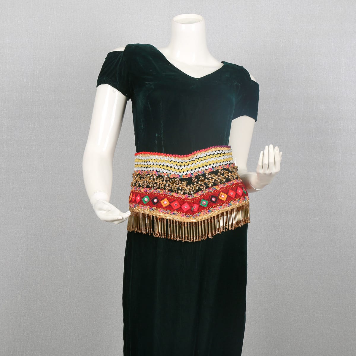 Handmade Woven Afghan Dress 