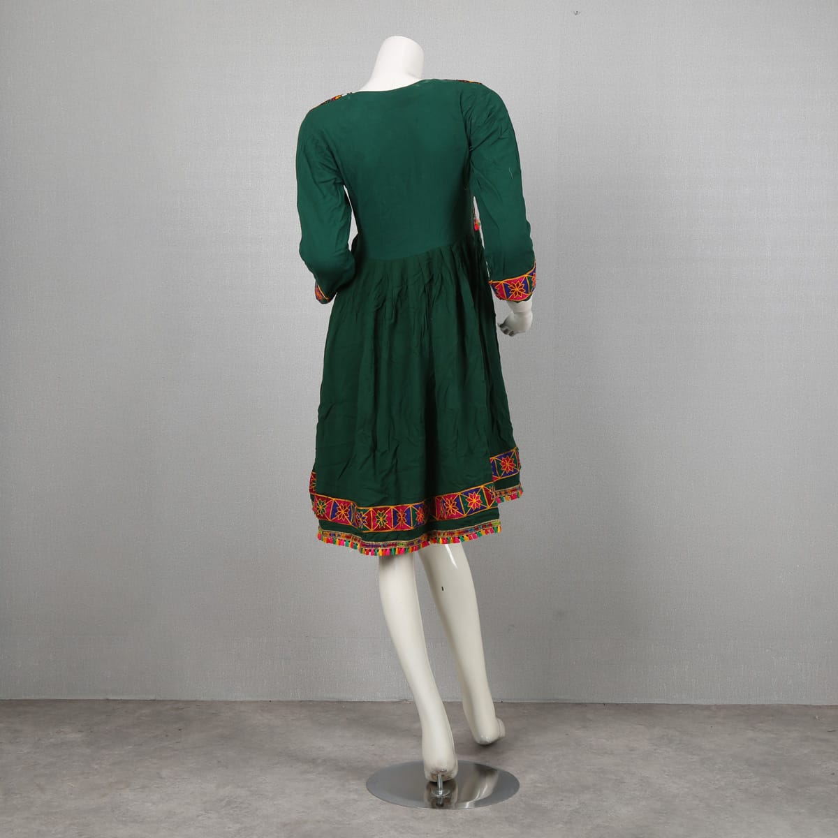Green Bohemian Dress