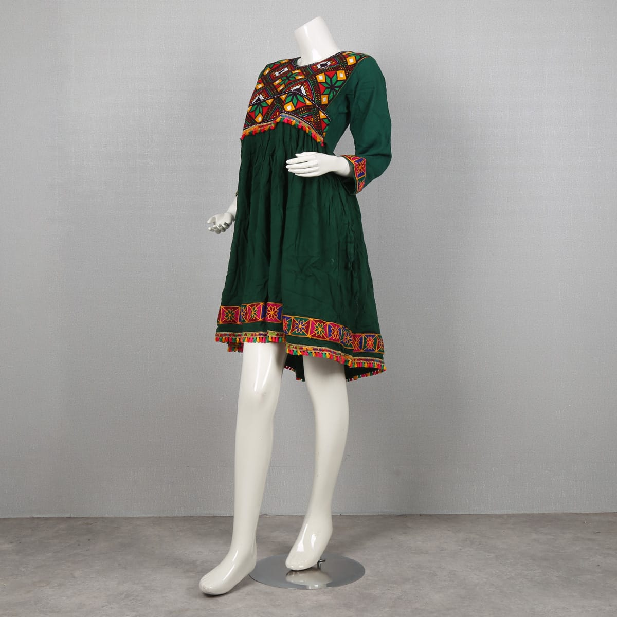 Green Bohemian Dress