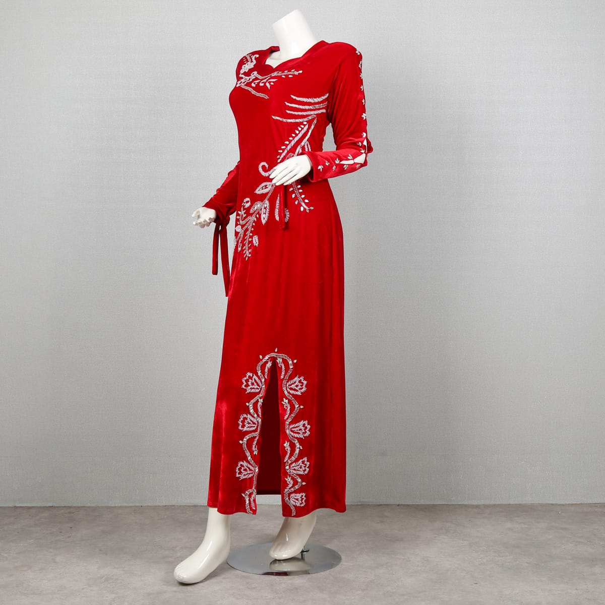Red Velvet Dress