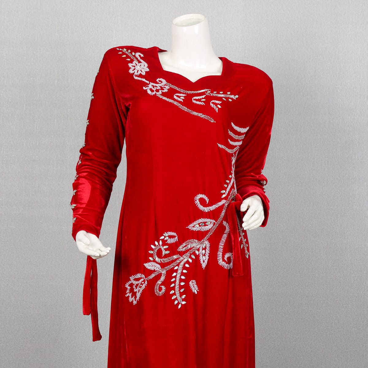 Red Velvet Dress