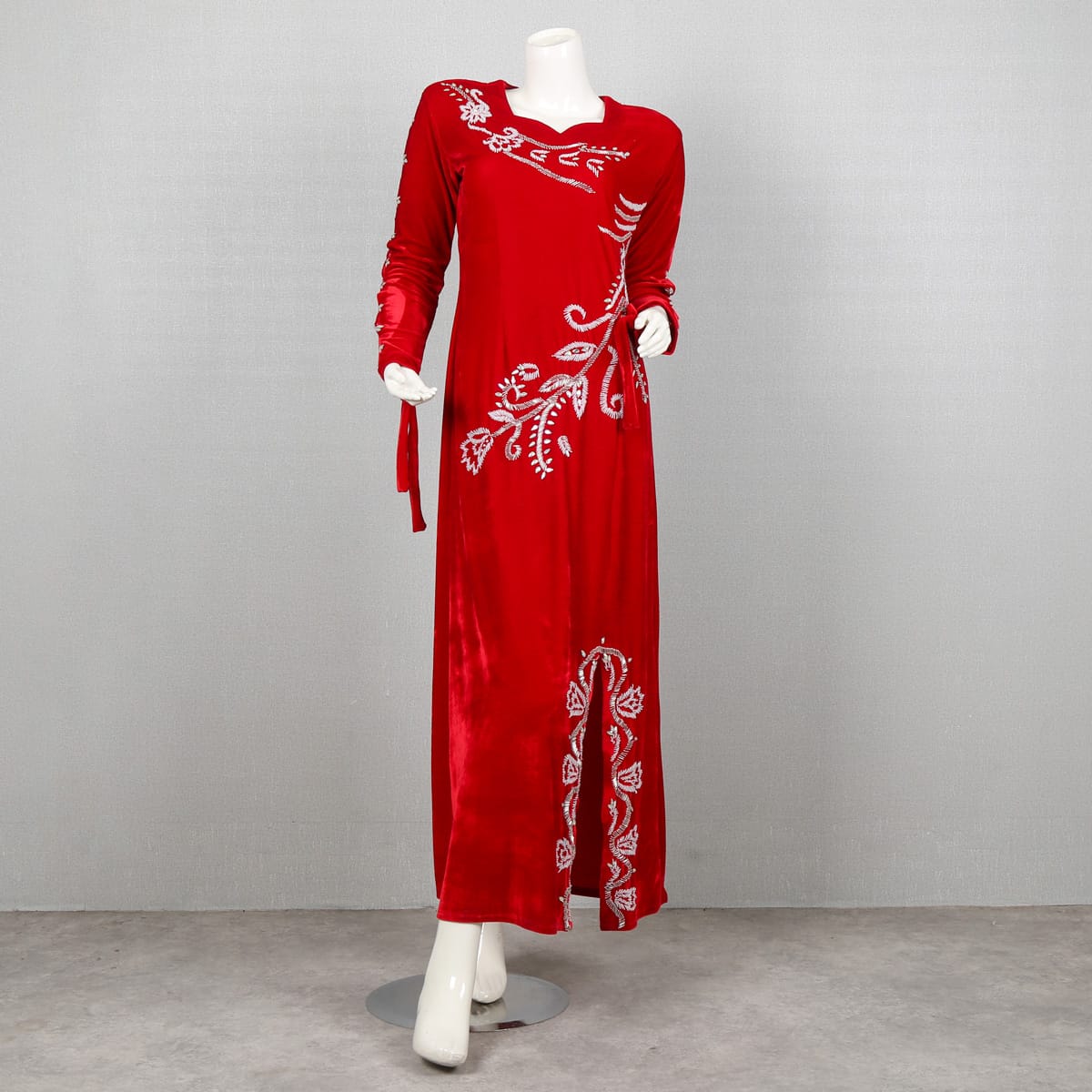 Red Velvet Dress