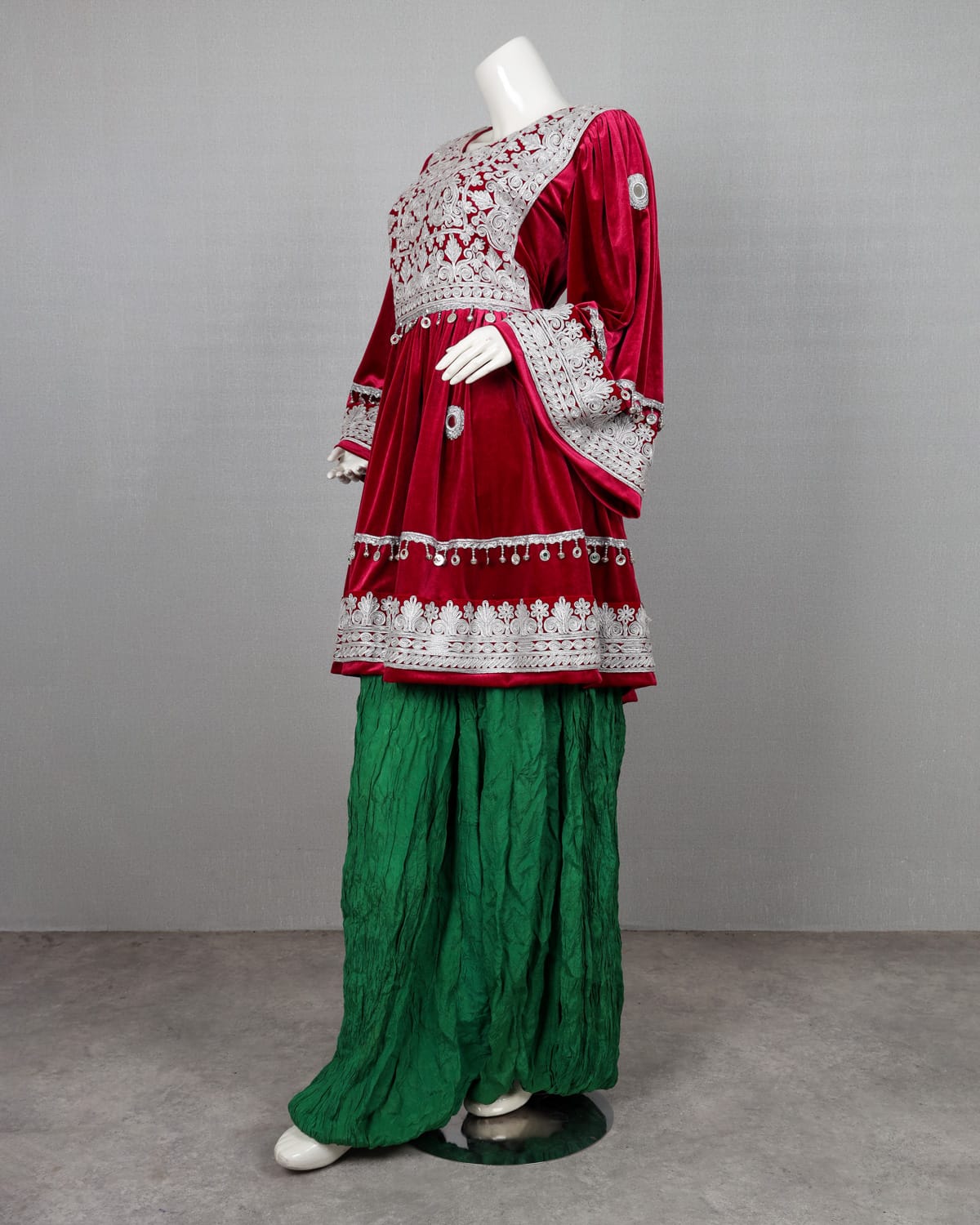 Traditional Gand Afghani Dress