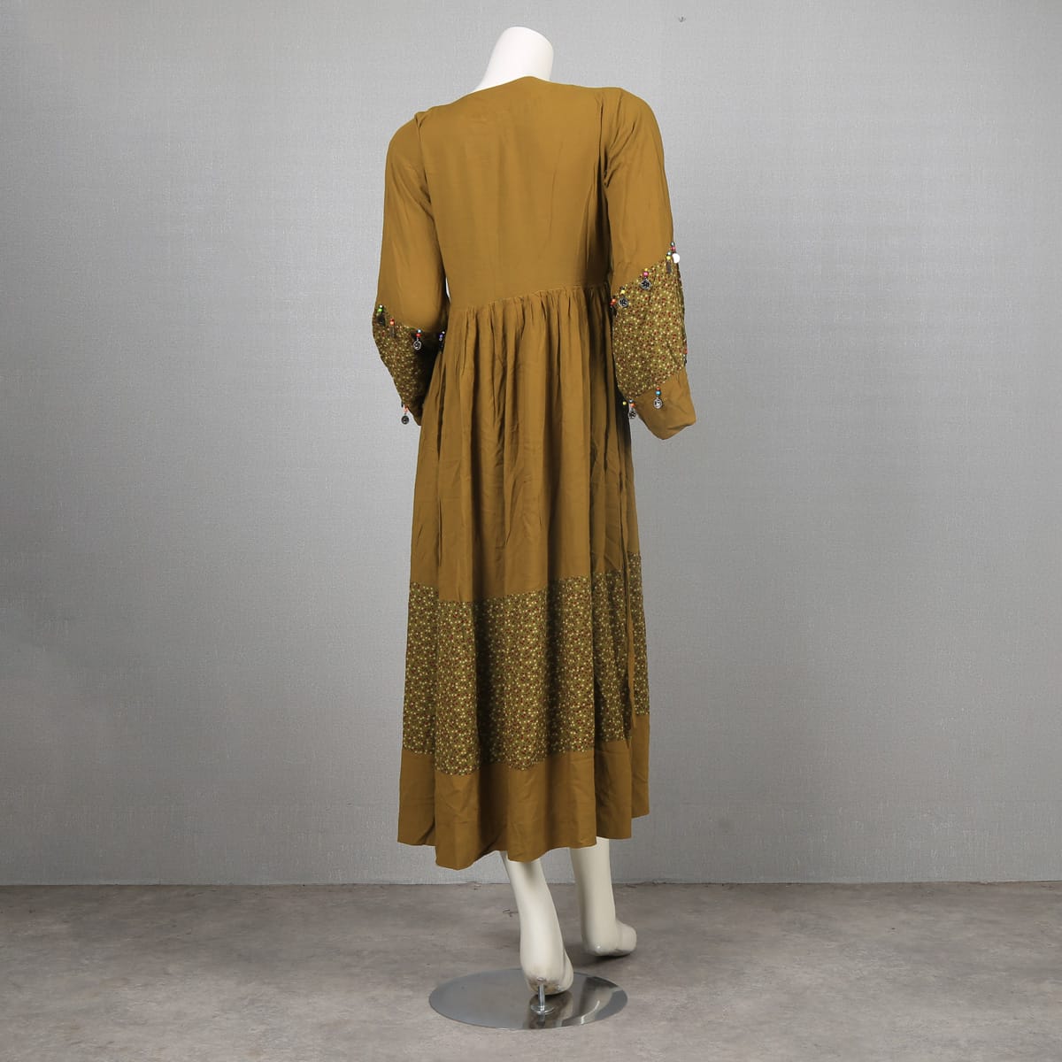Traditional Afghan Dress with Colorful Embroidery