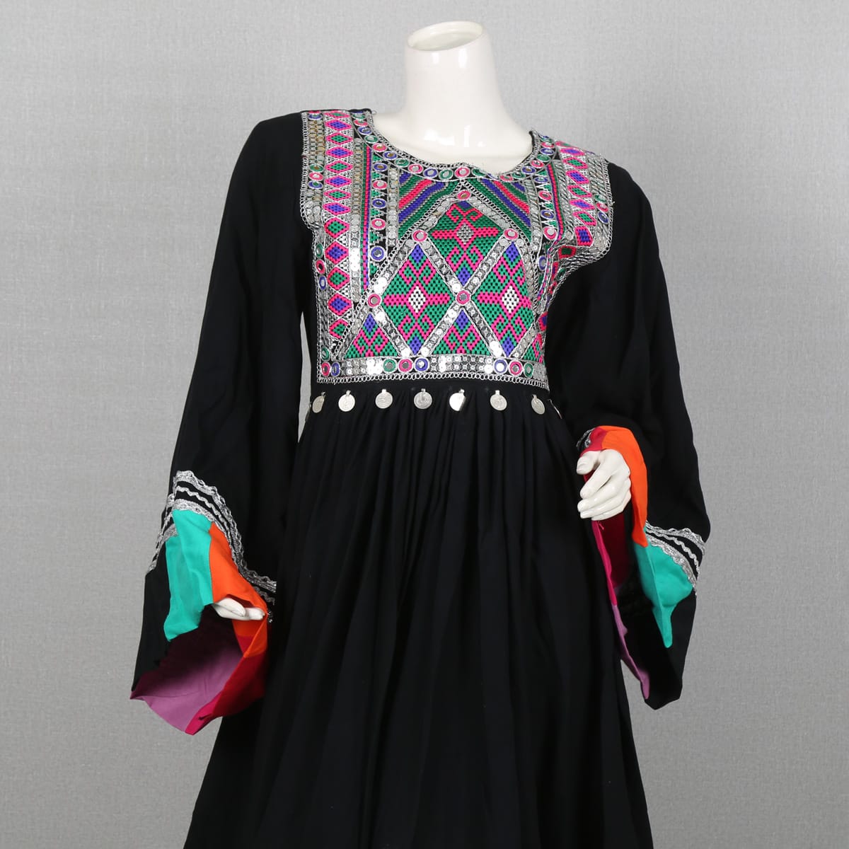 Gandi Afghani Hand Embriodery dress