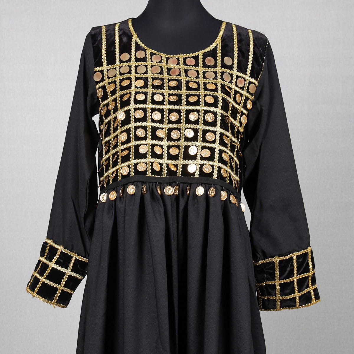 Traditional Dress with Embellished Mirror Work