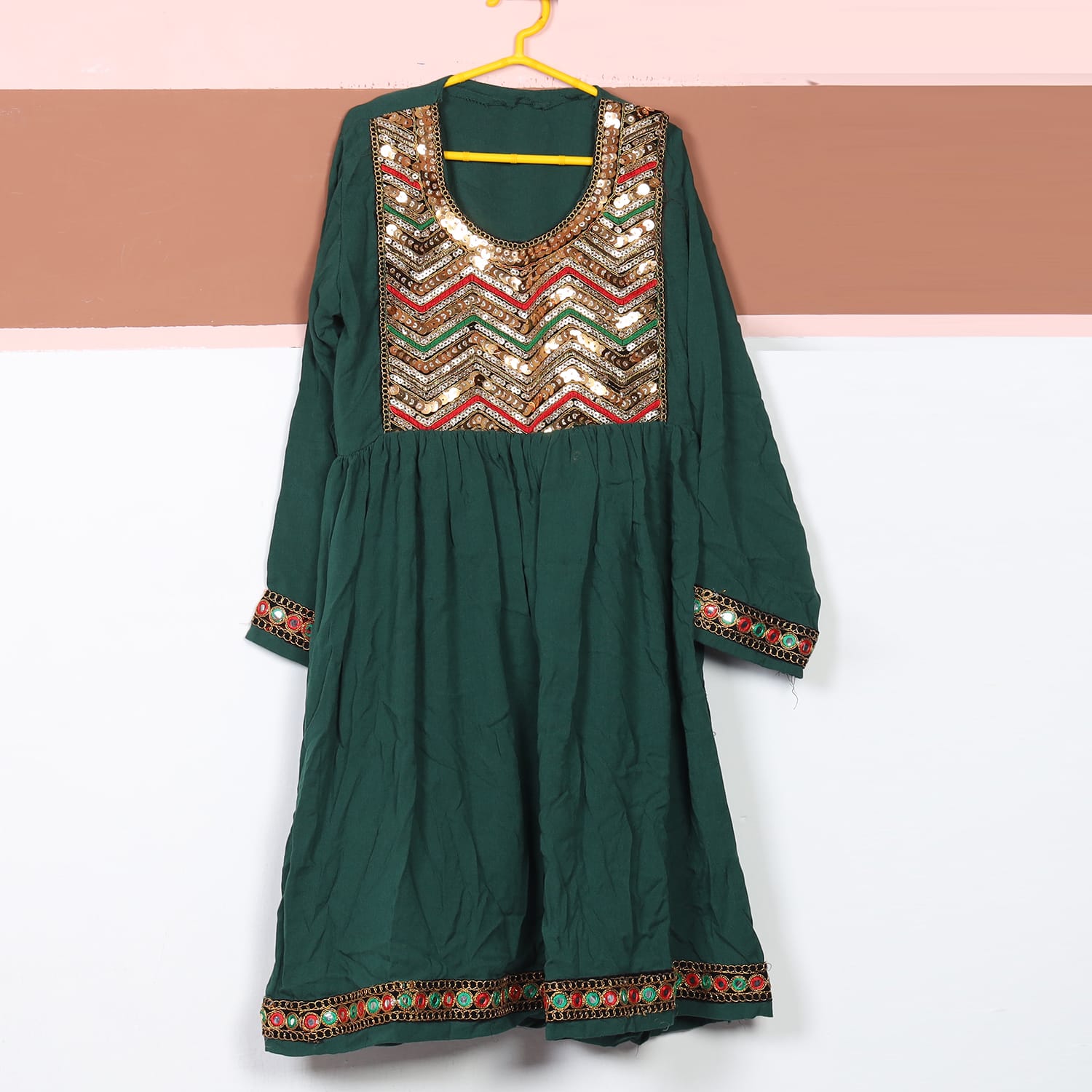 Emerald Green Traditional Dress