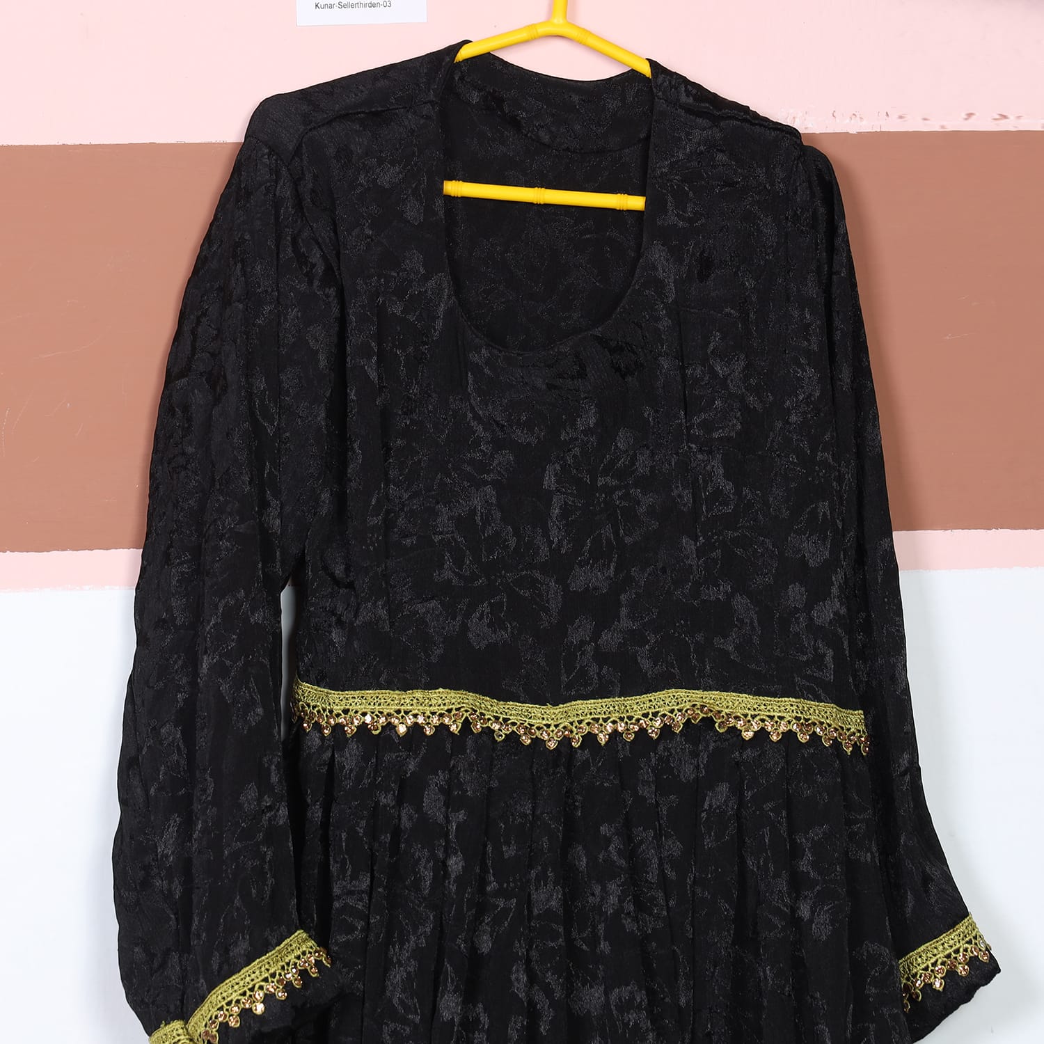 Elegant Black Traditional Dress