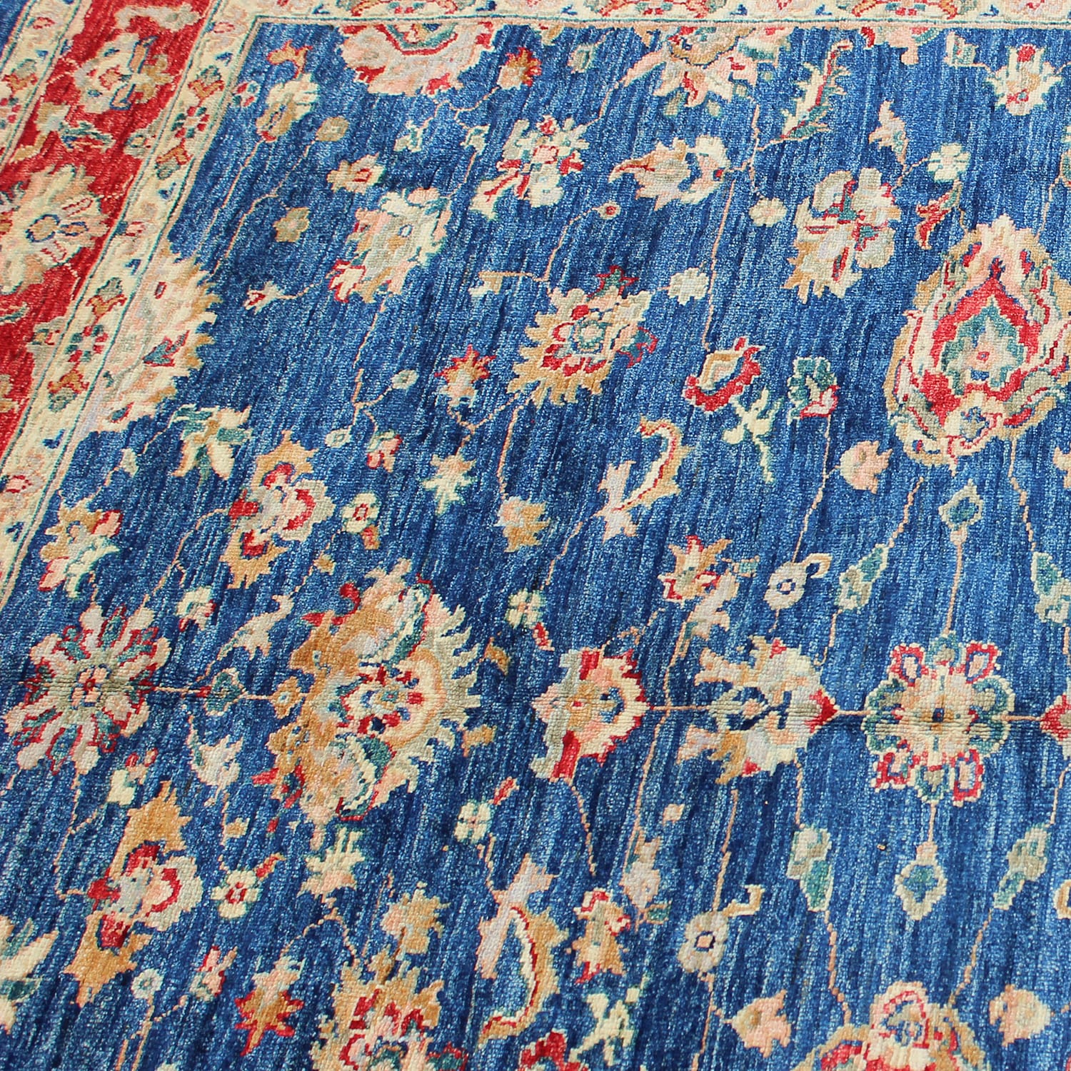 Classic Floral Persian-Inspired Area Rug- ft:8.27 x 6.56 