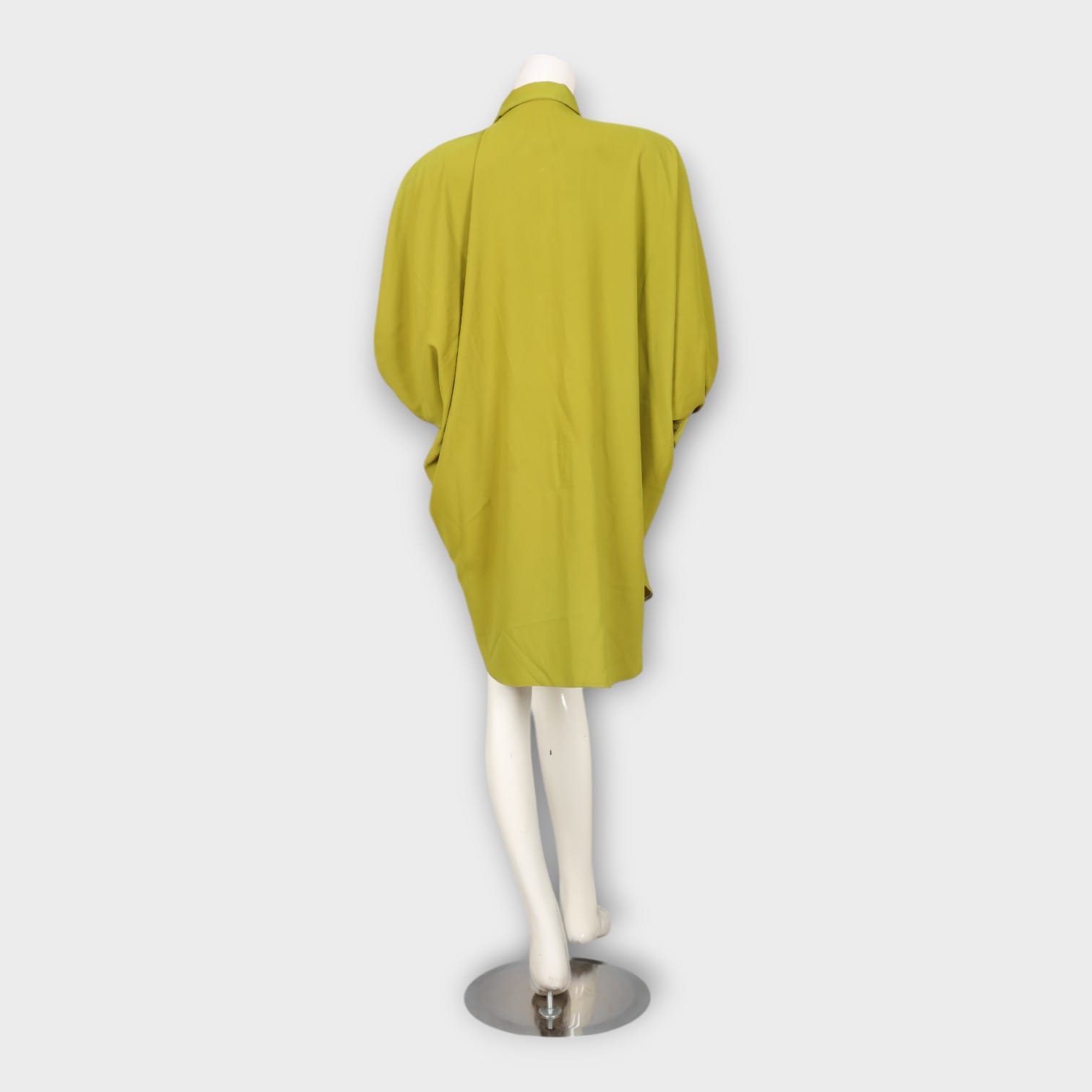 mixed green salad vinaigrette dressing PinkBlush Olive Green Draped 3/4 Sleeve Maternity Maxi Dress main image 0