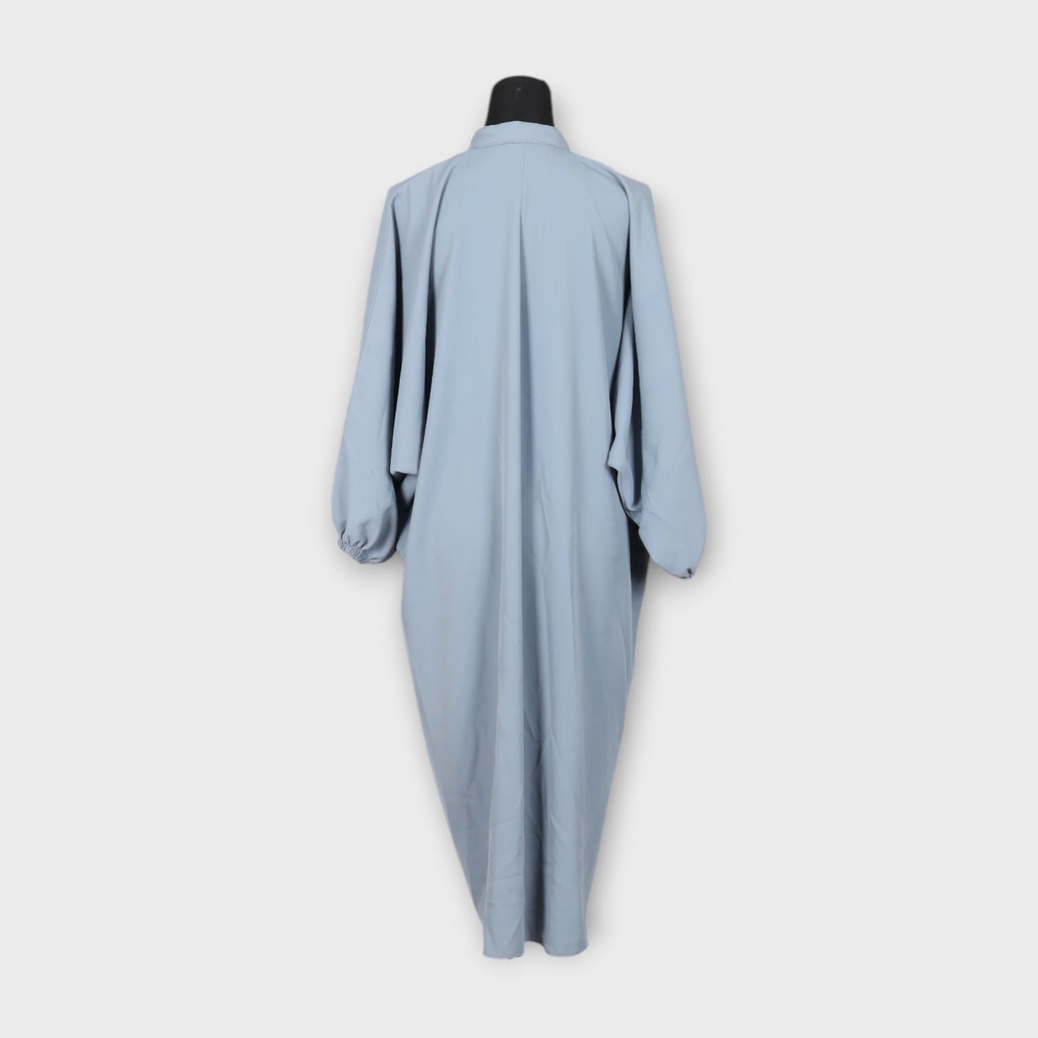 Sky Blue Open-Front Dress
