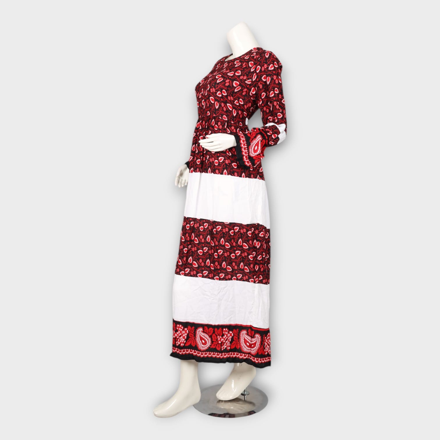 open lace back dress Red Paisley Halter Cross Back Maternity Maxi Dress