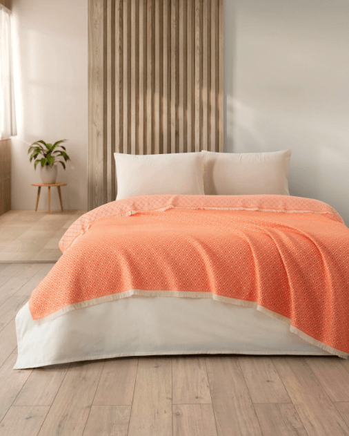 BEDSHEET, Throw, Bed Cover 100% Cotton