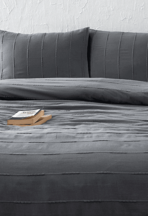 Bedding Set Pearl Double – Luxury 100% Cotton Lightweight Pique Set for Double Beds