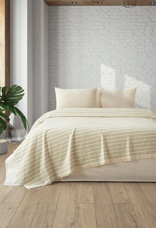 LOOM BEDSCARF/PIQUE