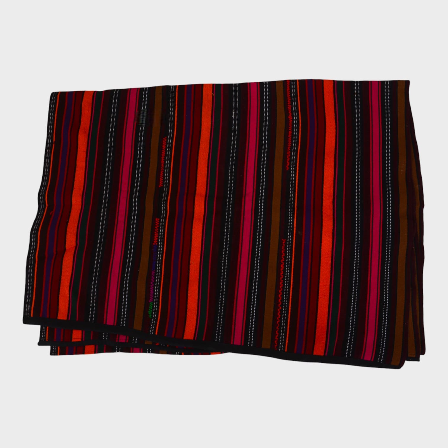 Kochi Stripes – Traditional Handwoven Afghan Fabric Food Sheet