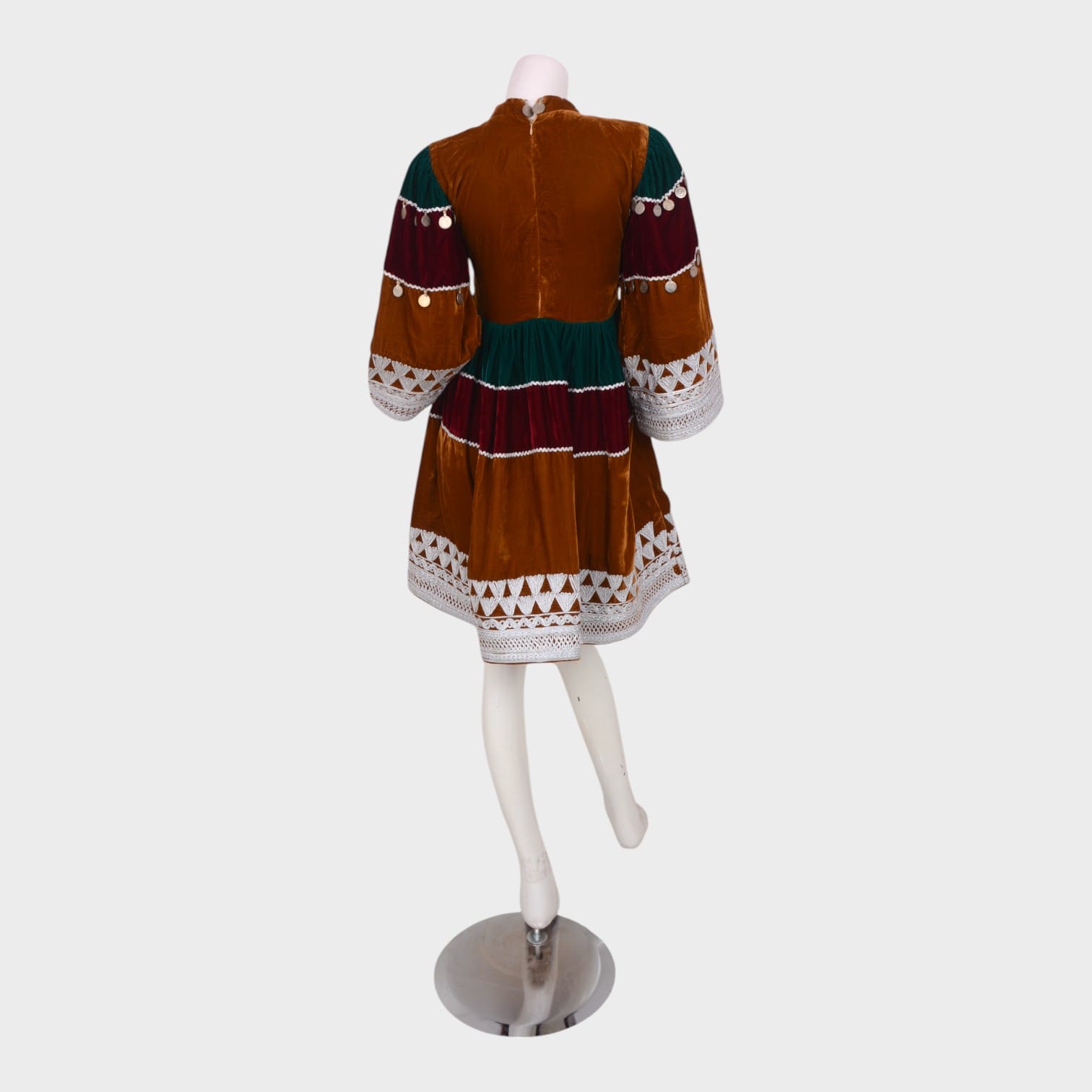 Zohra Muse – Patchwork Velvet Dress