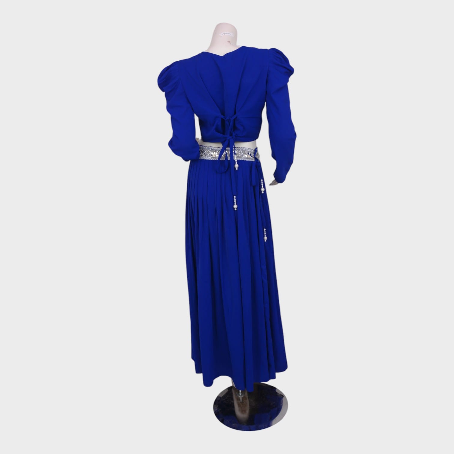 Zareen Sky – Royal Blue Embellished Two-Piece Set