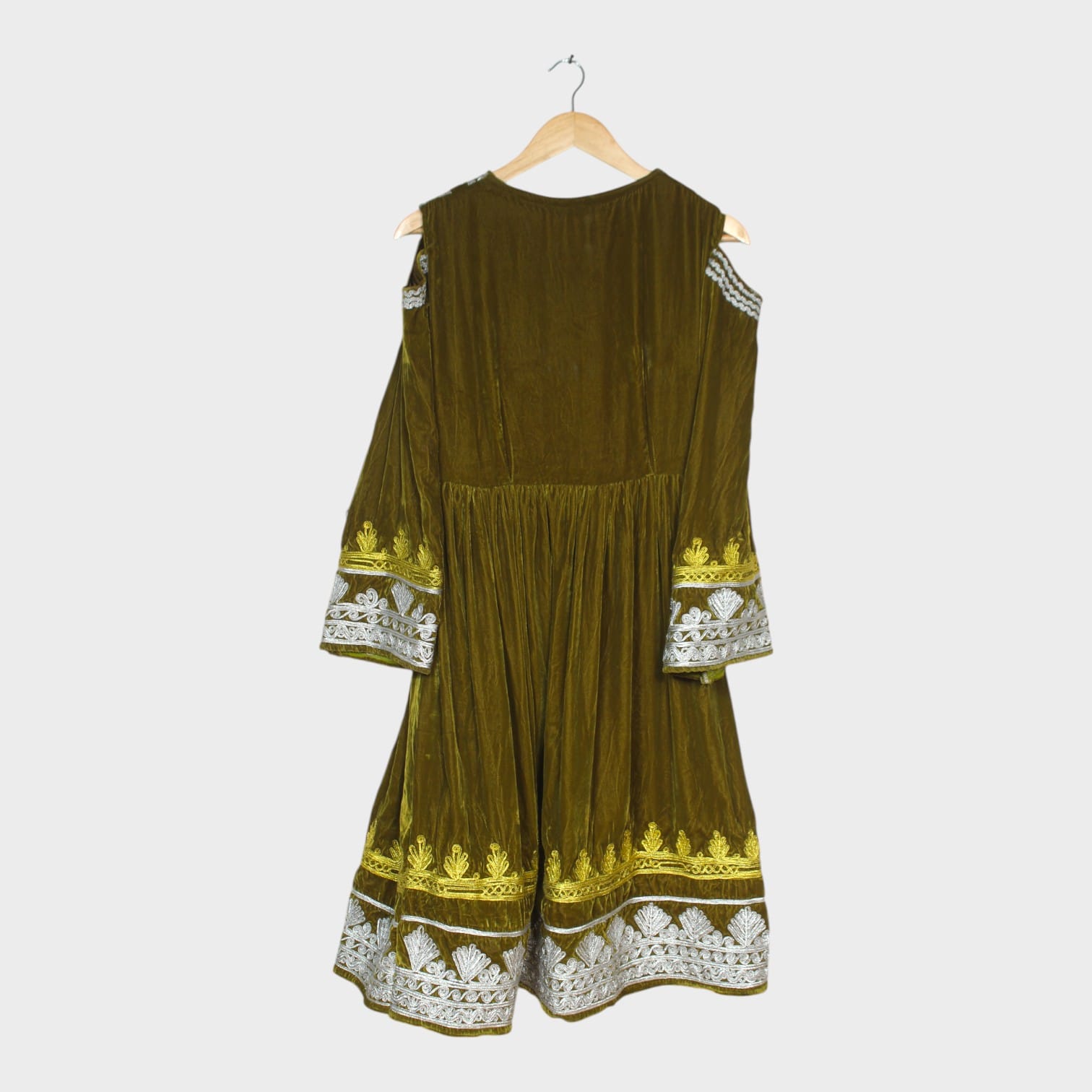 Zarmina Olive Glam Dress