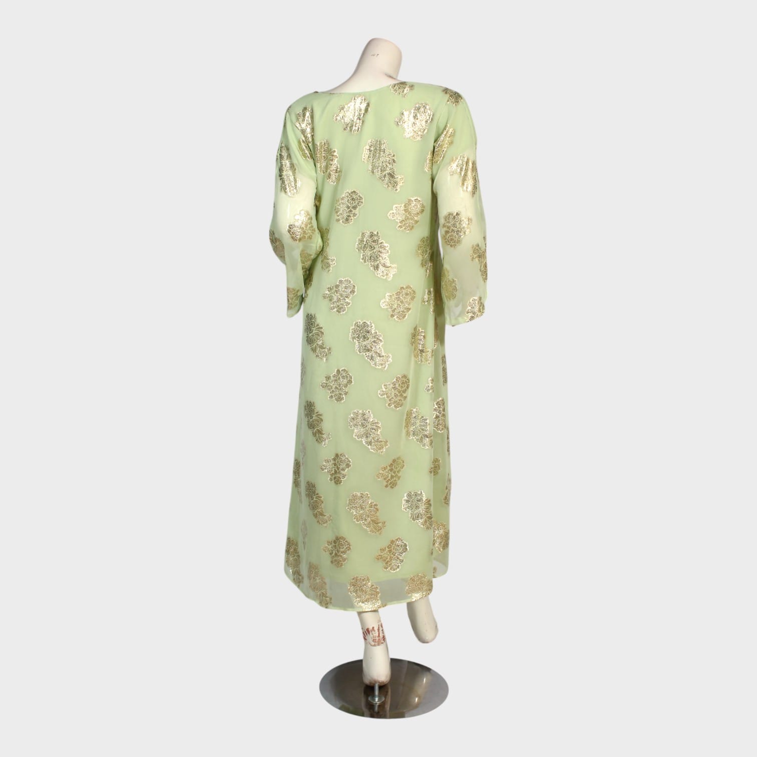Pistachio Gold Luxe Dress